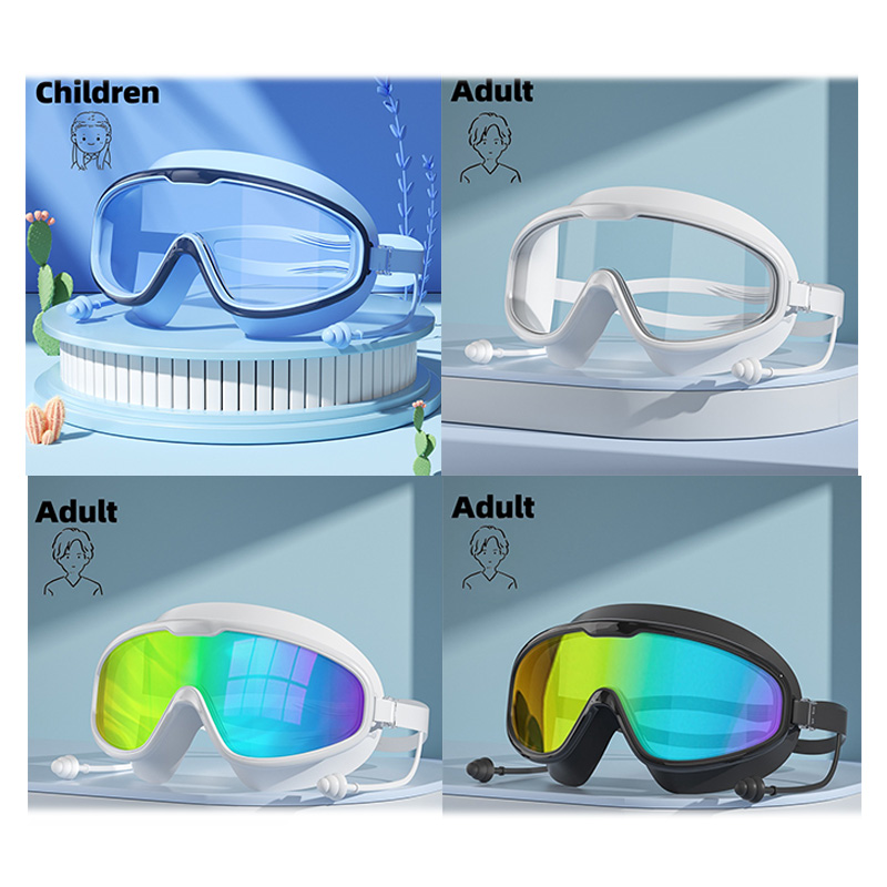 Swimming Goggles Anti Fog - Gafas de natación con gafas de