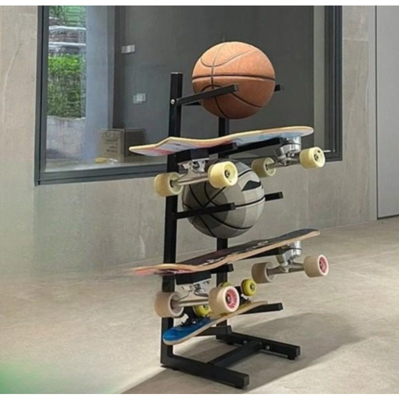 Sports Equipment Basketball - Estante para equipo de skate, diseño