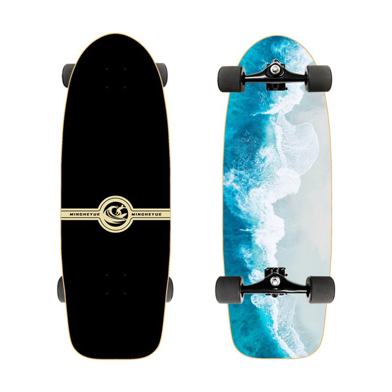 Skateboard Complete Deck - Tabla de Surfskate, Longboard Deportivo para
