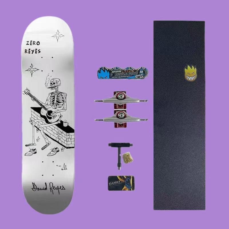 Skateboard Complete Deck - Patineta Completa ZERO Burleigh Arunski Kanaan