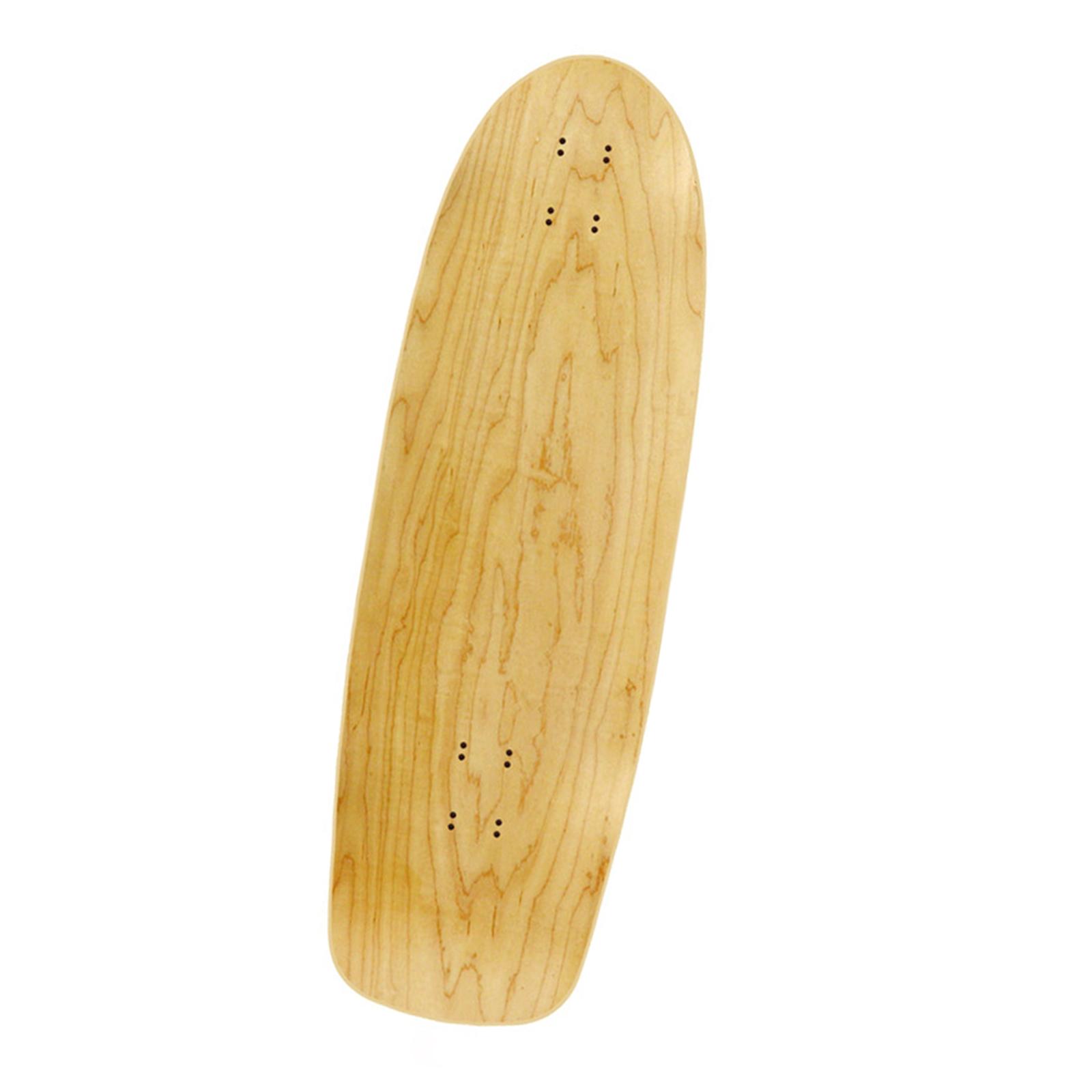 Skateboard Complete Deck - Cubierta de monopatín en blanco, pieza