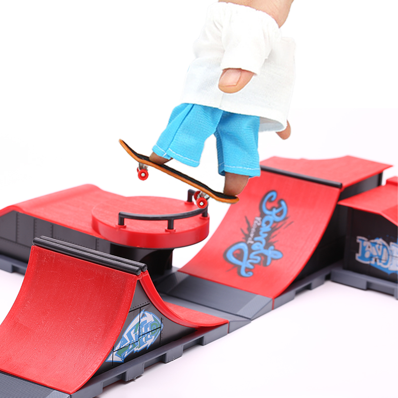 DIY Finger Skatepark 6-en-1 Se - Skateboard Complete Deck reseña y precio