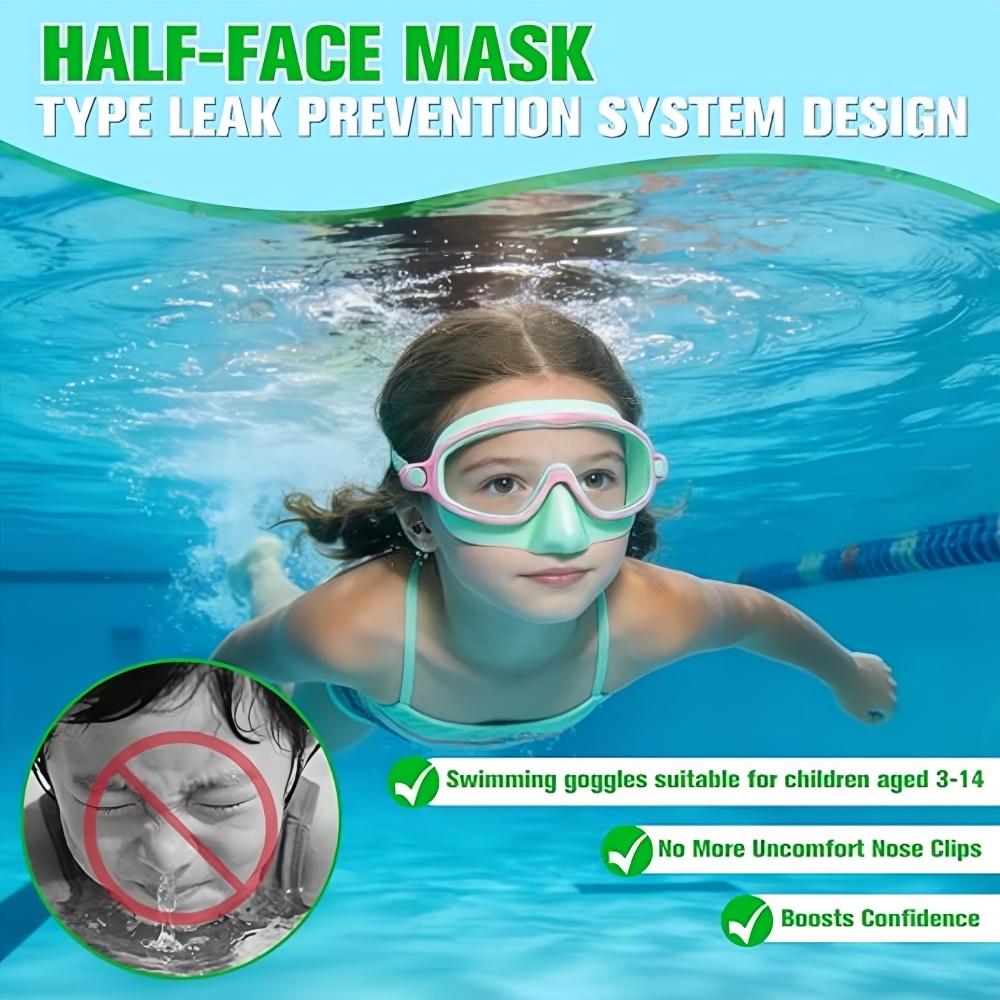 Gafas de Natación para Niños c - Swimming Goggles Anti Fog reseña y precio