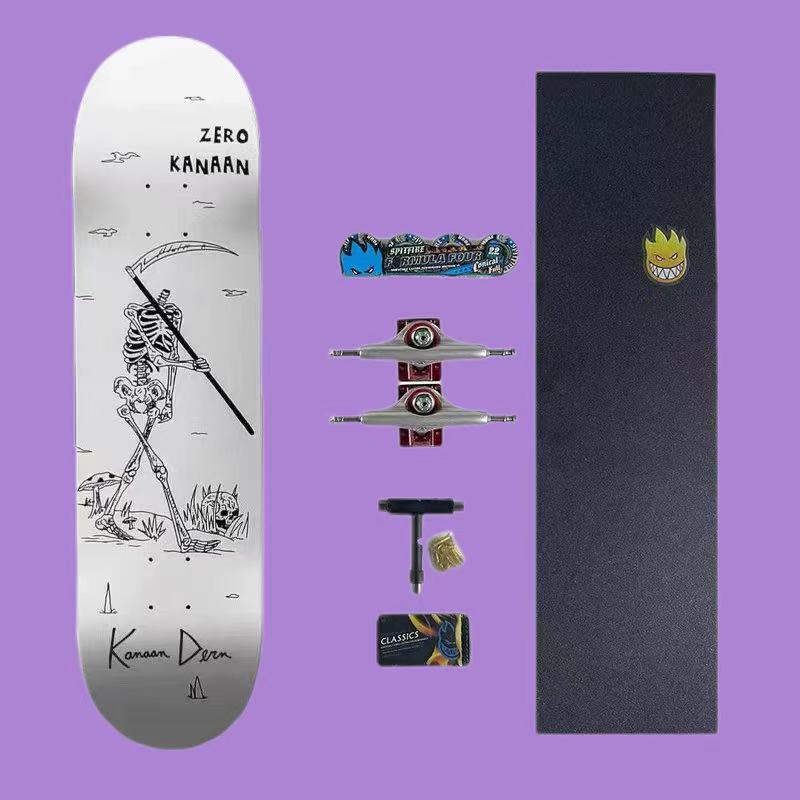 Patineta Completa ZERO Burleig - Skateboard Complete Deck reseña y precio