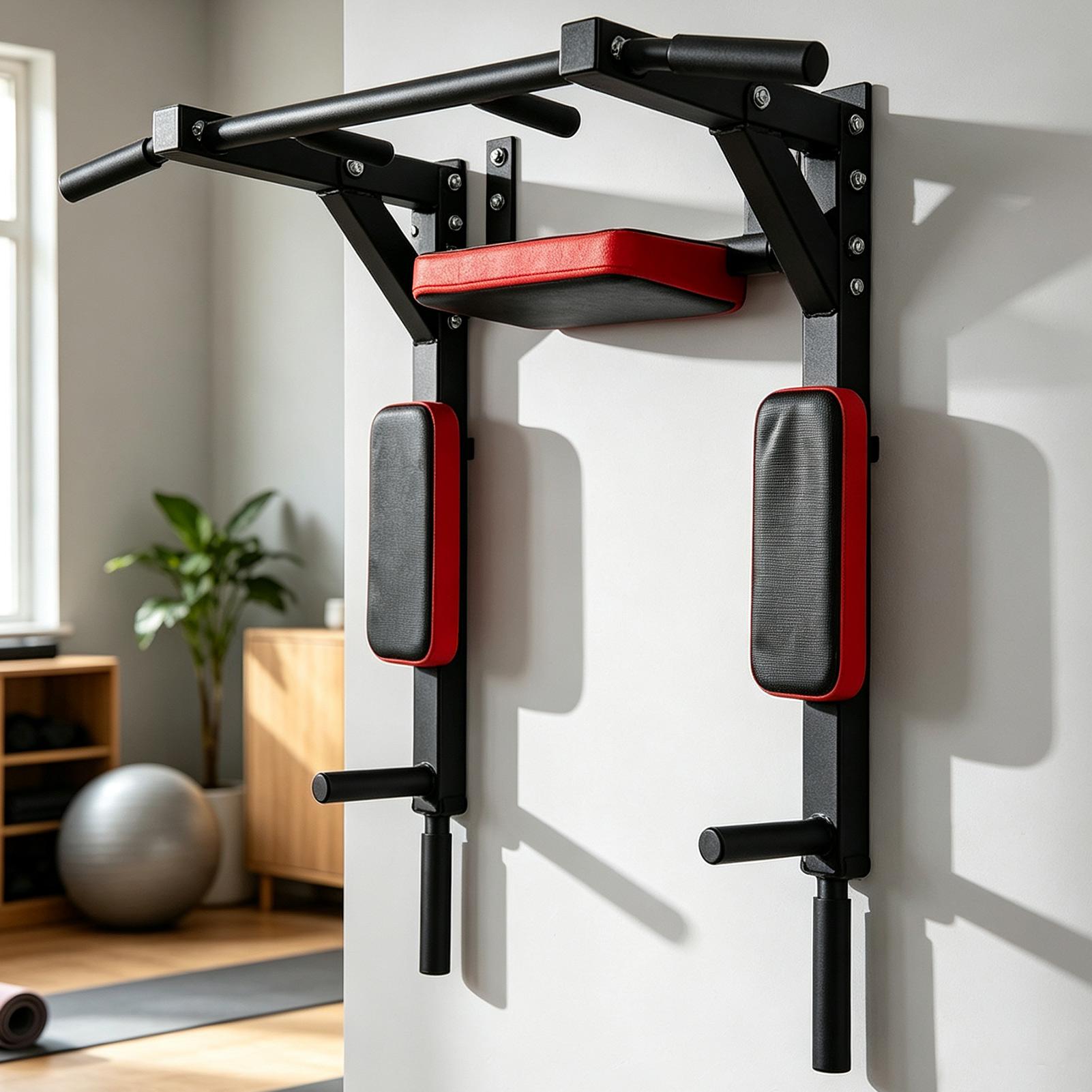 Barra de dominadas montada en  - Sports Equipment For Home reseña y precio